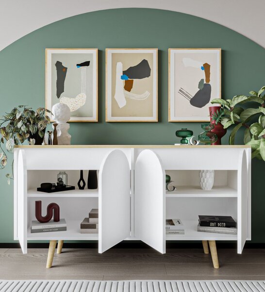 Venezia komód, zafír tölgy, 150 cm – TR469ORN1518