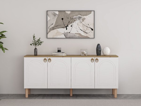 Lotus komód, fehér, 180 cm – TR506MNR1319