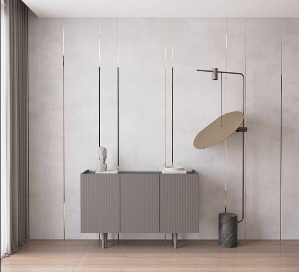 Capella komód, szürke, 120 cm