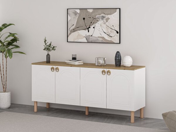 Lotus komód, fehér, 180 cm – TR506MNR1319