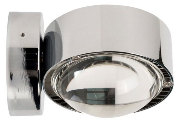 Top Light LED lumina de perete în aer liber Puk Outdoor Wall, cromat, reglabil, Metalic, Metal, Modern
