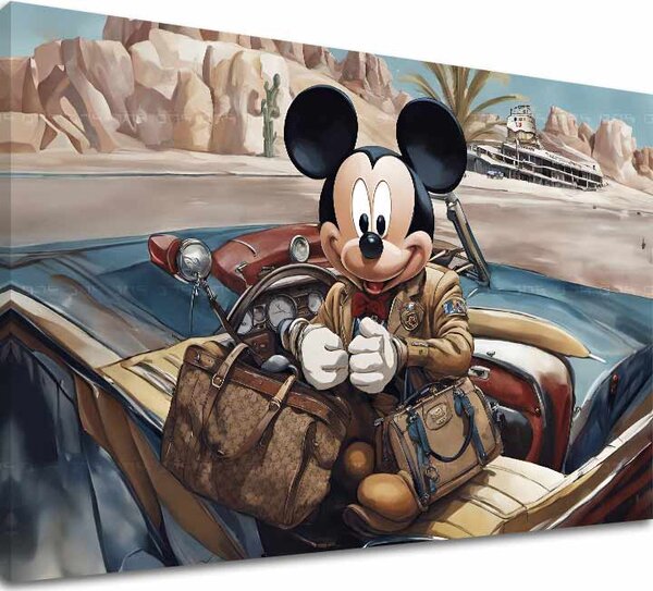 Tablou canvas - Mickey Mouse - 60x90 cm