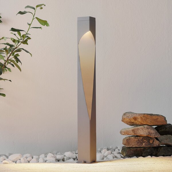 Nordlux Bornă luminoasă Concordia din aluminiu, Negru, Metal, Modern