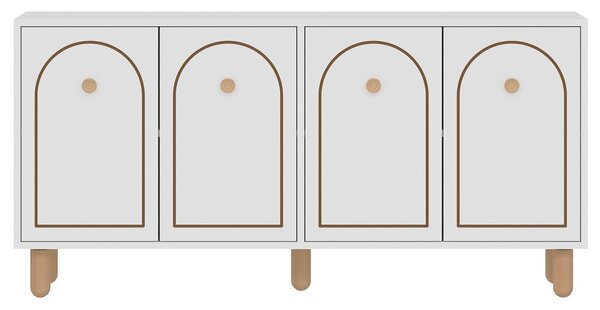Komód, fehér, 150 cm – TR327ODS1340