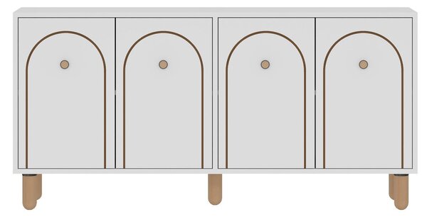 Komód, fehér, 150 cm – TR327ODS1341