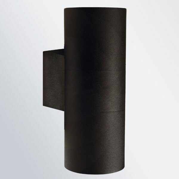 Nordlux Tin Maxi Double lumina de perete în aer liber negru, reglabil, Negru, Metal, Modern