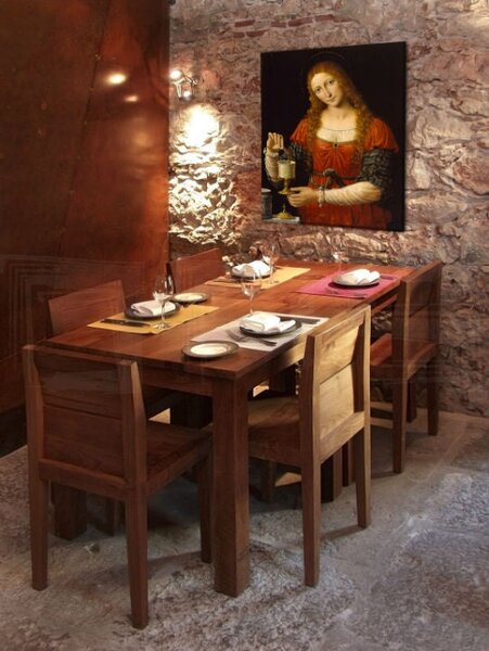 Tablou canvas REPRODUCERE - Leonardo da Vinci REP275 - 50x40 cm