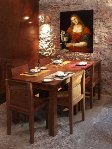 Tablou canvas REPRODUCERE - Leonardo da Vinci REP275 - 50x40 cm