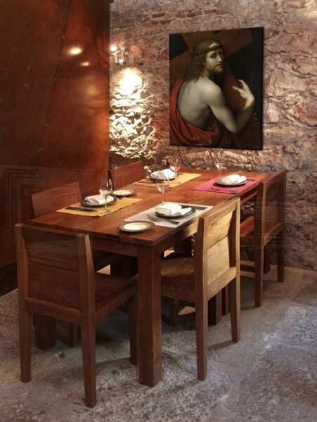 Tablou canvas REPRODUCERE - Leonardo da Vinci REP276 - 50x40 cm