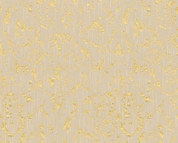 Tapet vlies pentru perete metallic silk 30660-2