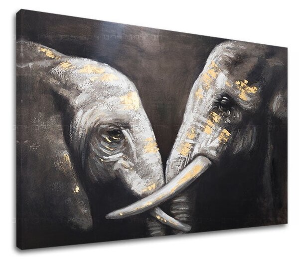 Tablou canvas SLONY 1 parte XOBCHAN083 - 60x40 cm