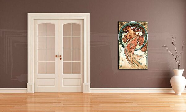 Tablou canvas TANEC - Alfons Mucha REP090 - 80x50 cm