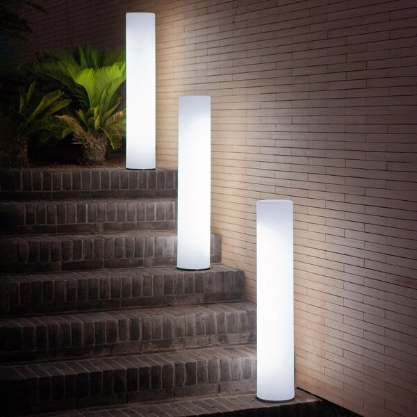 Newgarden Fity bornă luminoasă 100 cm, 6.000 K, Alb, Plastic