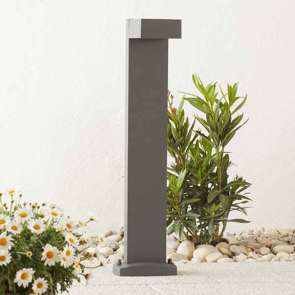 SLV Quadrasyl 75 - Lumină de drum, antracit, Negru, Metal, Modern