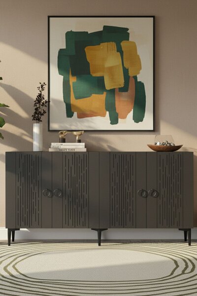 Rain komód, antracit, 150 cm