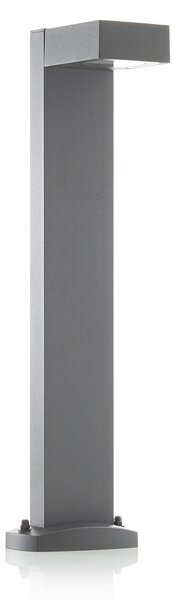 SLV Quadrasyl 75 - Lumină de drum, antracit, Negru, Metal, Modern