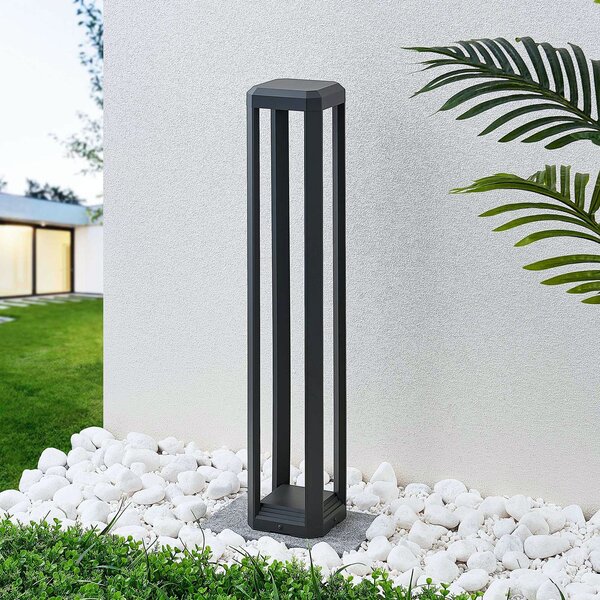 Lampă de Exterior Lucande, Fery, Negru, Terasă, Metal, Modern