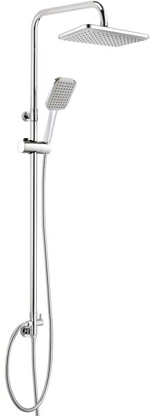 Deante Tubo, coloana de dus, 1 functie, crom, NUT_05XM