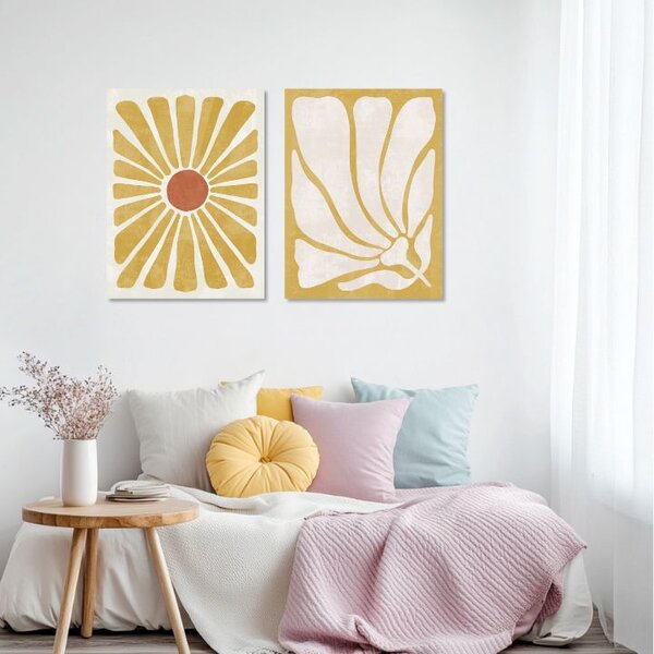 Tablou canvas - Trezirea soarelui - 60x40 cm [2 x 30x40]