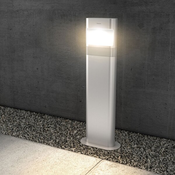 Theben theLeda D BL plus AL lampă de trotuar 72 cm, Metalic, Metal, Modern