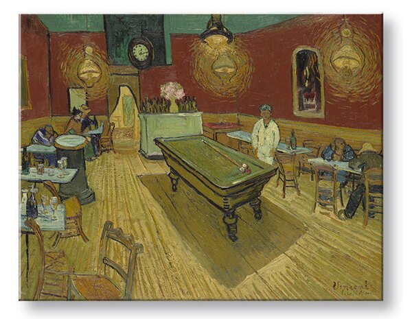 Tablou canvas Vincent van Gogh - Night cafe - 50x40 cm