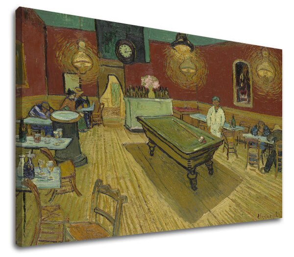 Tablou canvas Vincent van Gogh - Night cafe - 50x40 cm