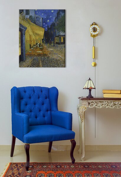 Tablou canvas Vincent van Gogh - Café Terrace at Night - 50x60 cm