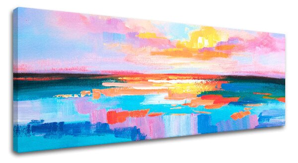 Tablou canvas APUS DE SOARE 1 parte - 90x30 cm