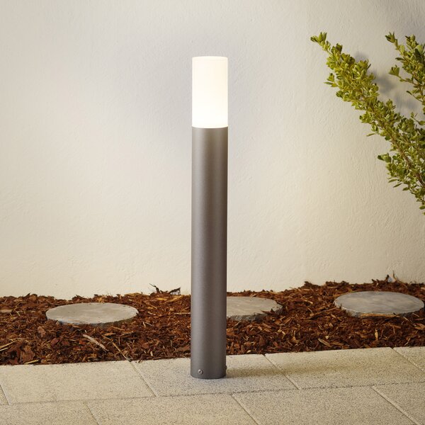 Albert Leuchten Bornă luminoasă LED 2277, antracit, reglabil, Negru, Metal, Modern