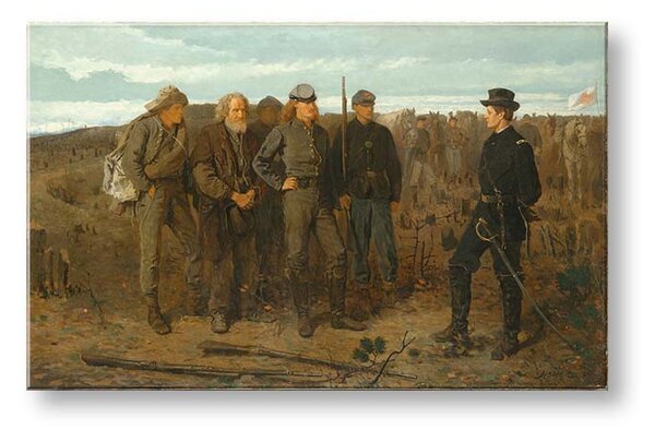 Tablou canvas Winslow Homer - Prisoners from the front - 40x60 cm