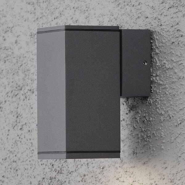 Konstsmide Spot de exterior Monza antracit 1 flux, reglabil, Negru, Metal, Modern