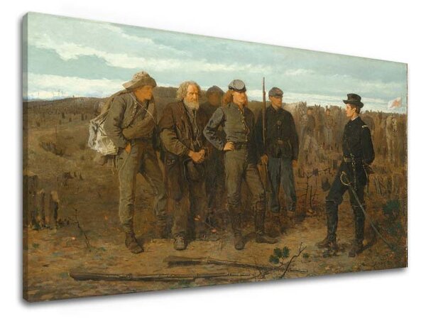Tablou canvas Winslow Homer - Prisoners from the front - 40x60 cm