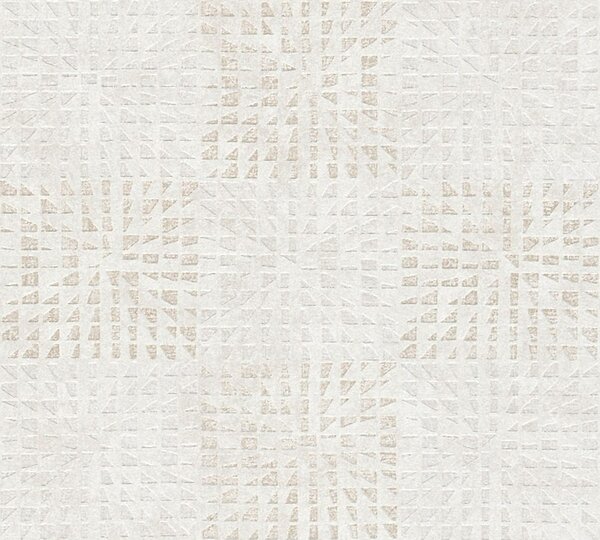 Tapet vlies pentru perete geo effect 38352-1