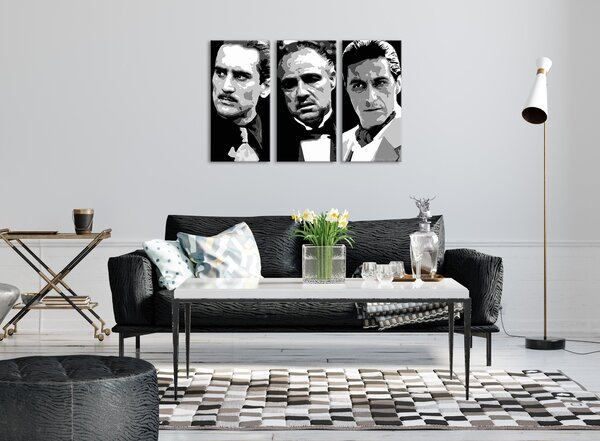 Imprimat POP Art pictura GODFATHER 3 părți god123 - 60x40 cm