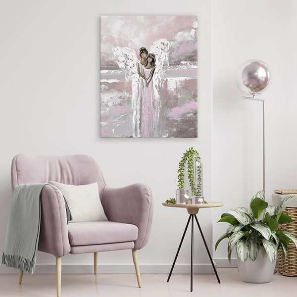 Înger picturi pe pânză Touch from Heaven - 30x40 cm