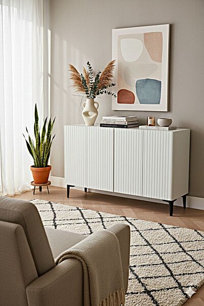 Zeynep komód, fehér, 120 cm – TR555CHM1417