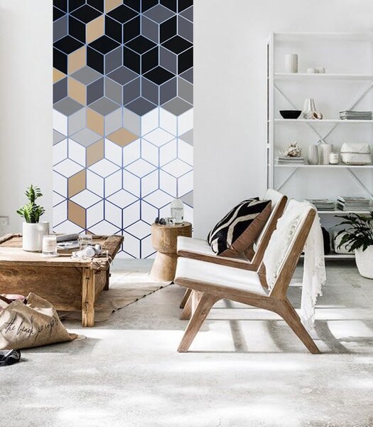Liquid / Dan Johannson XFTDJ044V137 perete mural - 254x137 cm