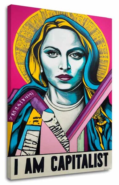 Madonna pictură pe pânză - Pop Revolution - 60x90 cm