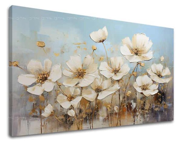 Lumea florilor pe pânză Arta naturii - 40x60 cm