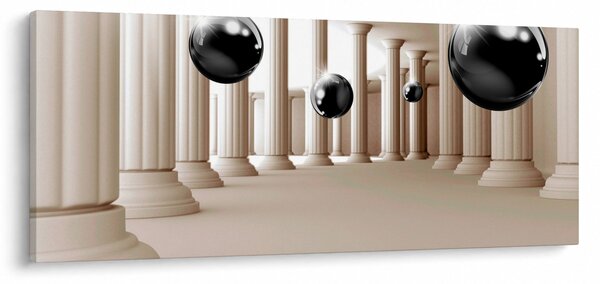 Tablou - Minge între stâlpi (120x50 cm)