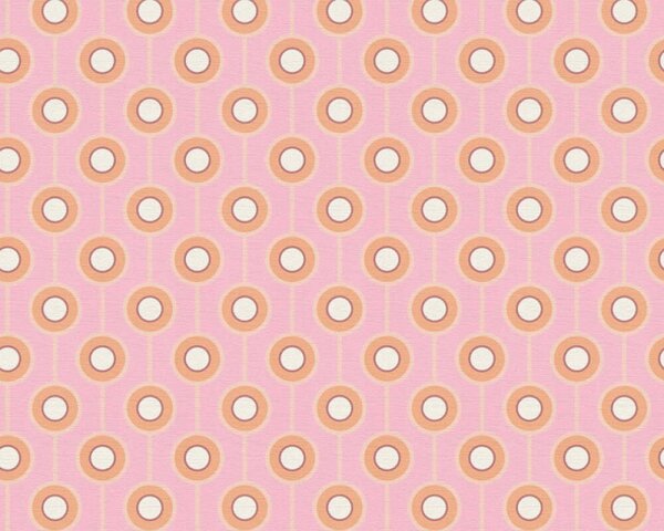 Tapet vlies pentru perete retro chic 39537-3v