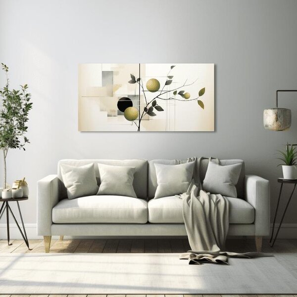 Natură pe pânză După-amiază de măsline - 50x100 cm