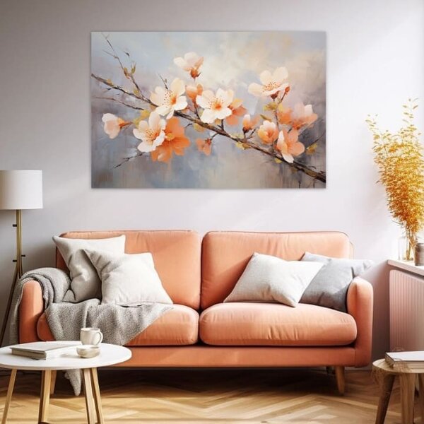 Peach Fuzz picturi Whisper of Spring - 40x60 cm
