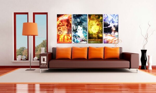 Patru ELEMENTE / Tom Loris 007I4 - 120x60 cm