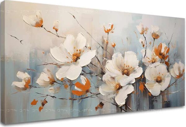 Peach Fuzz Picturi Harmony in Bloom - 50x100 cm