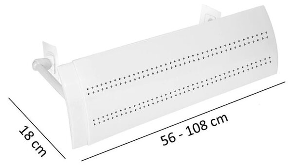 Deflector aer conditionat, 56 - 108 cm