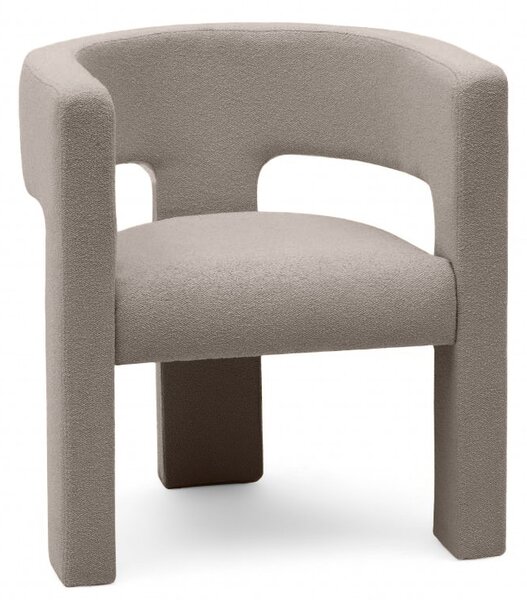 Fotoliu design bej-gri ALPAH LOOP Loop 06