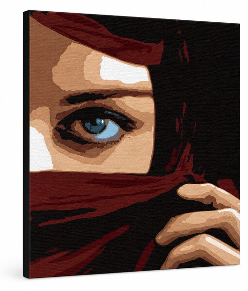 Pictat manual POP Art Eye 1 buc pictura ochi - 50x50 cm