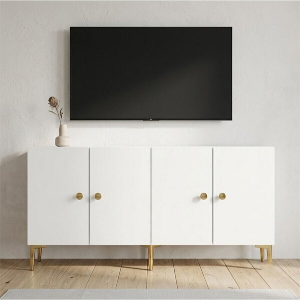 Simple komód, fehér, 180 cm