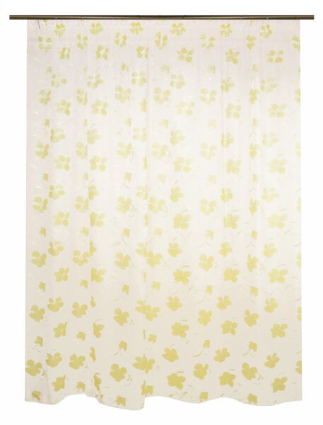 Perdea superpaint flowers green, 200x245 cm